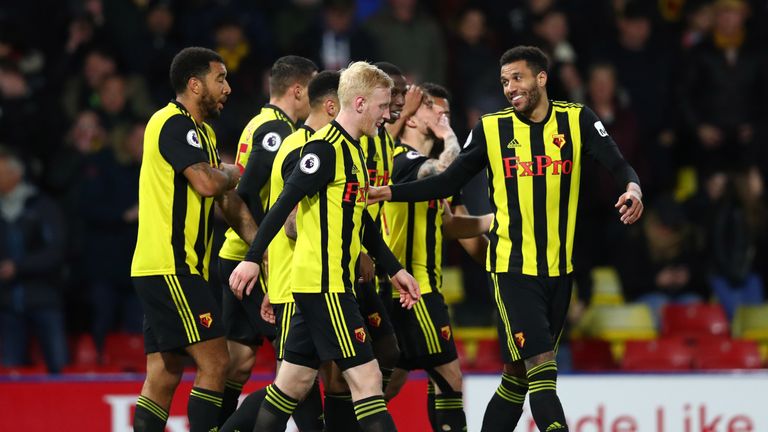 Watford boosted their European qualification hopes with their heavy win