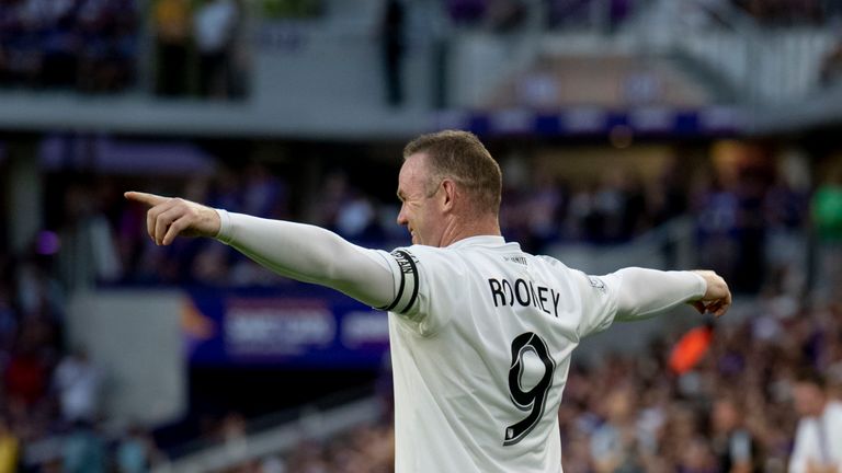Wayne Rooney scored a stunning goal for DC United