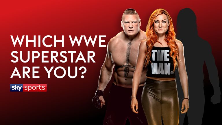 Find out which WWE superstar is the closest match to your personality ahead of WrestleMania this weekend!