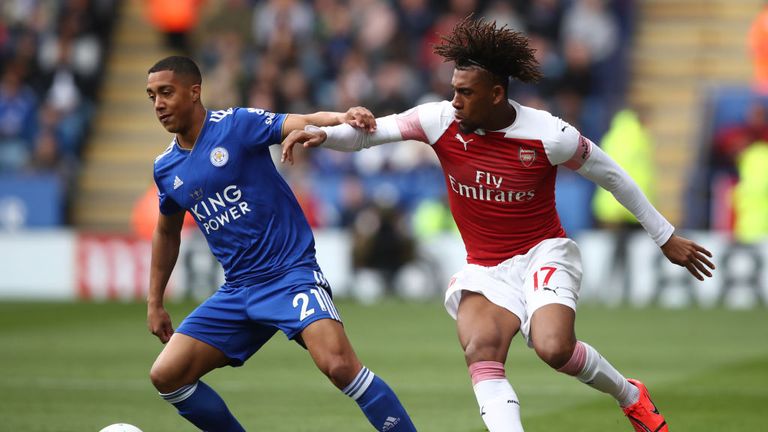 Youri Tielemans is on loan at Leicester from Monaco