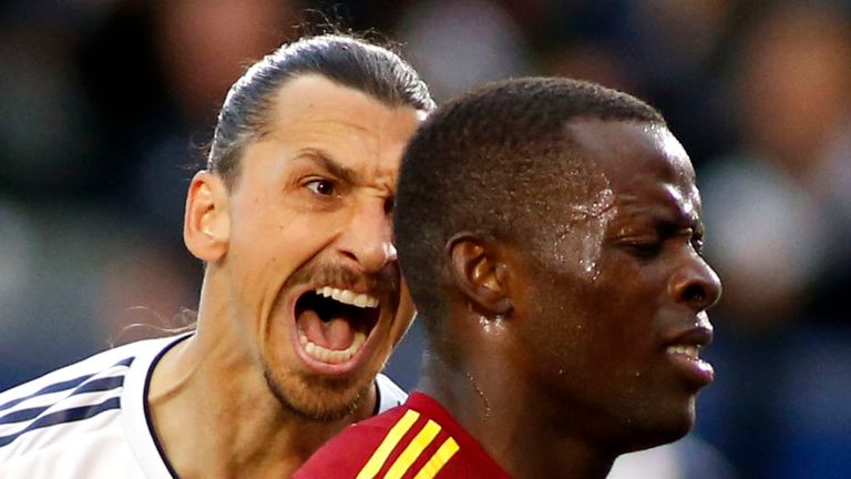 Zlatan Ibrahimovic celebrated his winner in Nedum Onuoha&#39;s ear