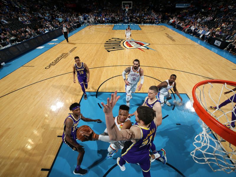 Russell Westbrook matches Wilt Chamberlain NBA record, Basketball, Oklahoma  City Thunder, LA Lakers