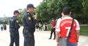 Mkhitaryan fans stopped by Baku police