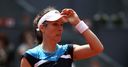 Konta falls to Halep in Madrid