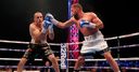Saunders becomes two-weight champ
