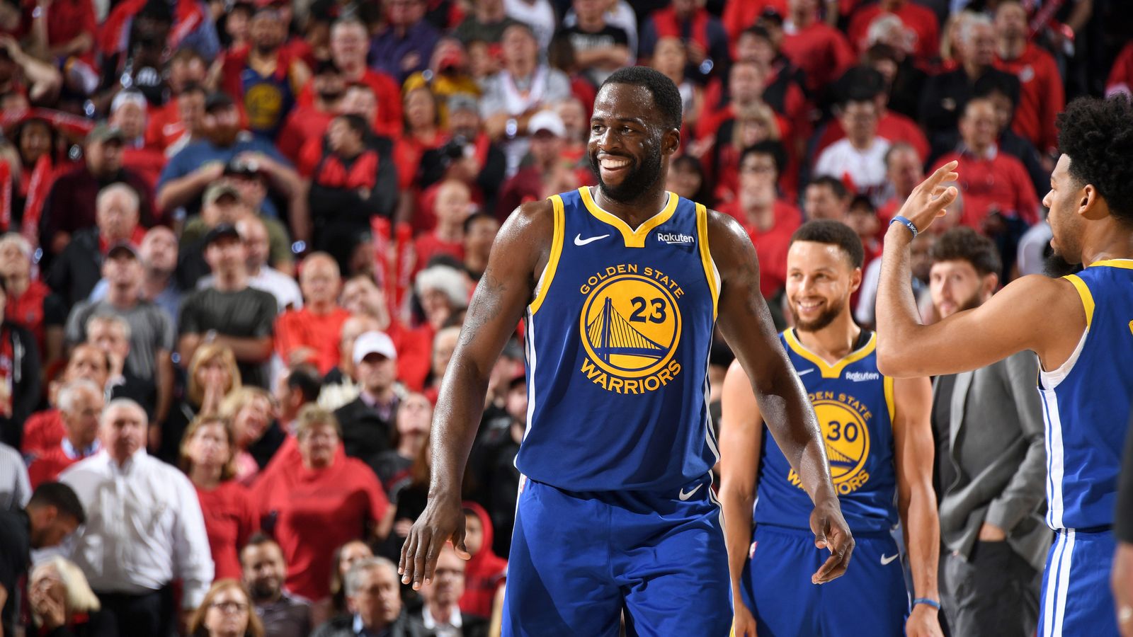 Draymond Green hits clutch overtime three-pointer as Golden State sweep ...