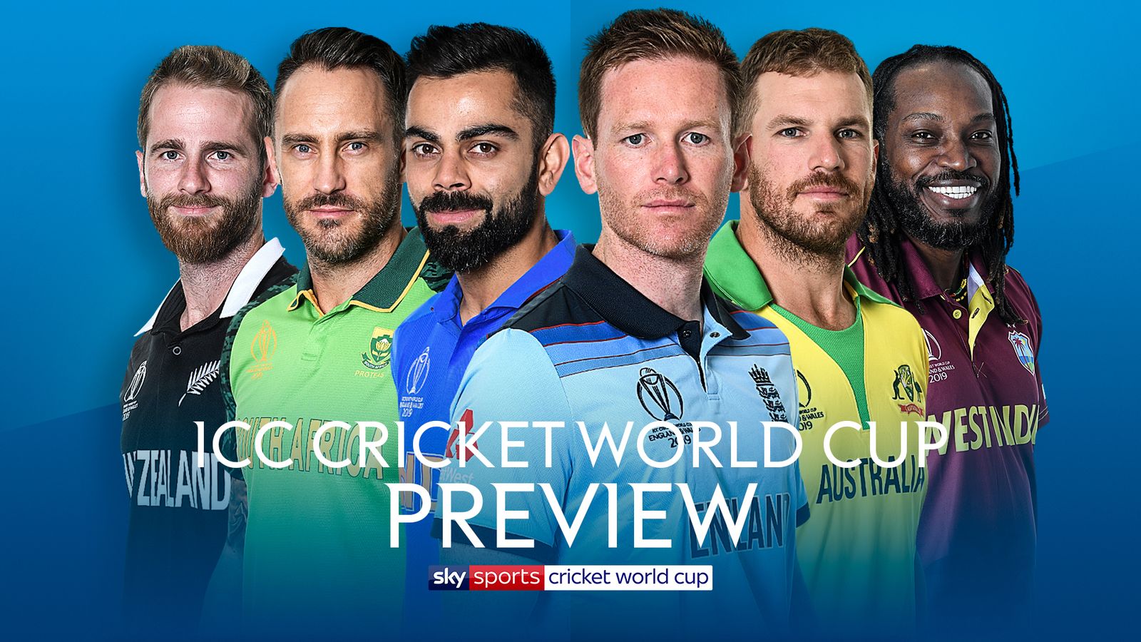 ICC Cricket World Cup team previews features and how to watch on Sky 