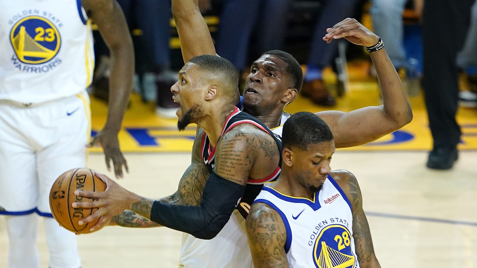 Golden State Warriors host Portland Trail Blazers in Game 2 of Western Conference ...