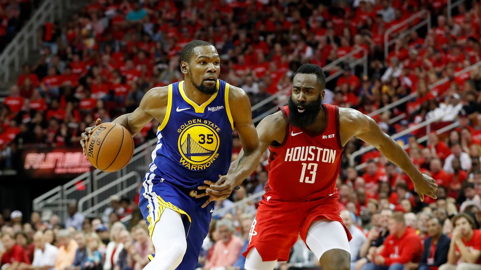 James Harden leads Houston Rockets to dramatic overtime win over Golden State Warriors NBA