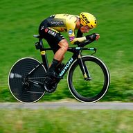 Primoz Roglic claimed the time trial ninth stage of the Giro on Sunday