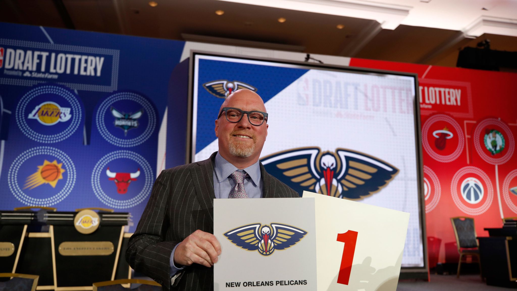 New Orleans Pelicans win Draft lottery and will pick first in the