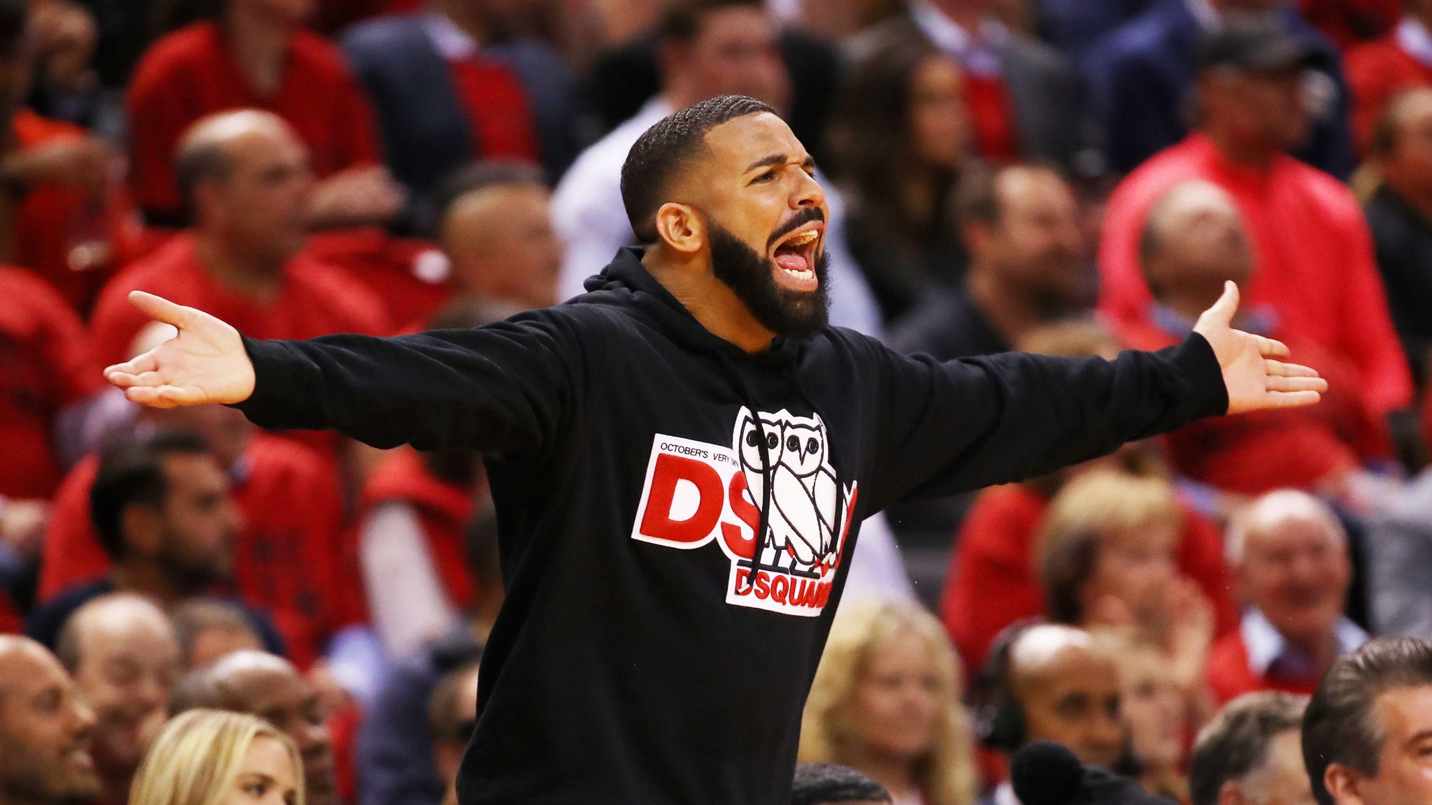 Drake blasted for trolling Giannis Antetokounmpo during Game 4 of Eastern Conference Finals NBA News Sky Sports