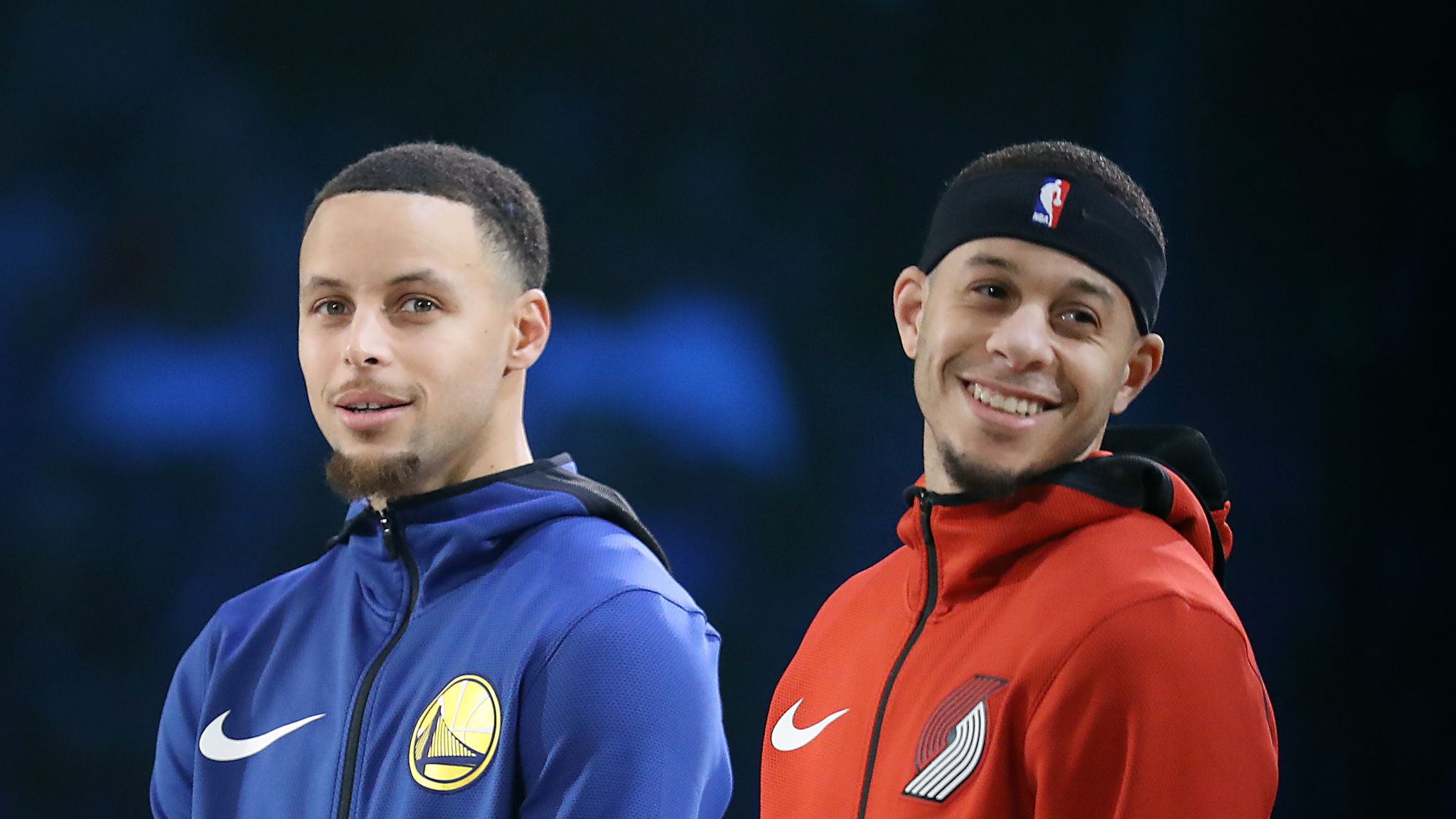 Dell and Sonya Curry will flip a coin to see what son they root fore, Seth  of the Blazers or Steph of the Warriors in the Western Conference Final