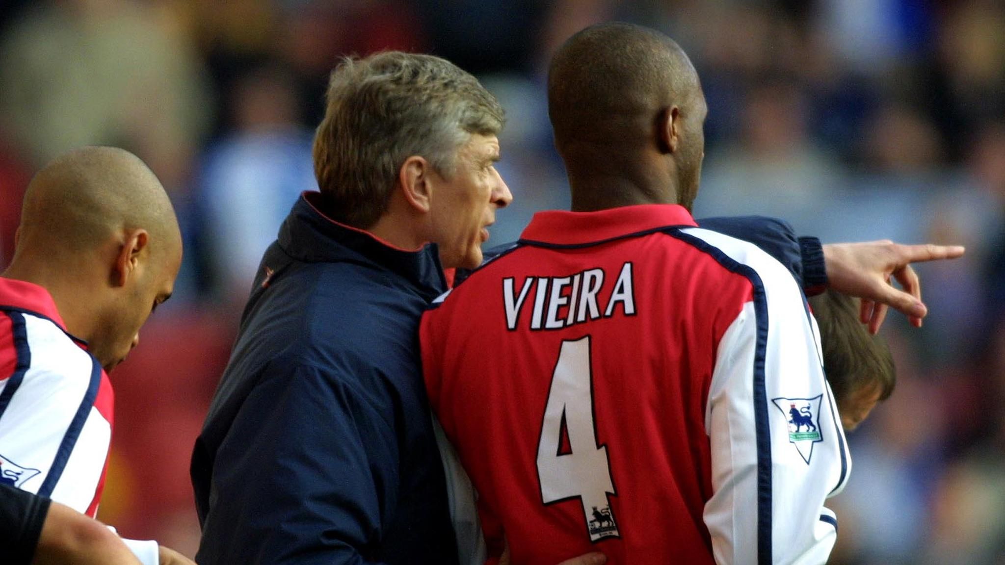 Patrick Vieira flattered as Arsene Wenger describes him as a future Arsenal  boss, Football News