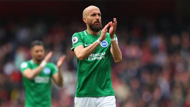 Image of Bruno helped Brighton win promotion to the Premier League in 2017