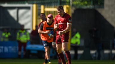 JJ Hanrahan struck a penalty from 50 metres out, with three minutes left to ensure Munster overcame a superb Benetton