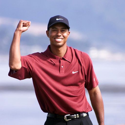 Tiger's swing in 2000