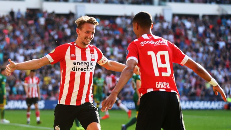 Luuk de Jong has been in fine form this season for PSV Eindhoven