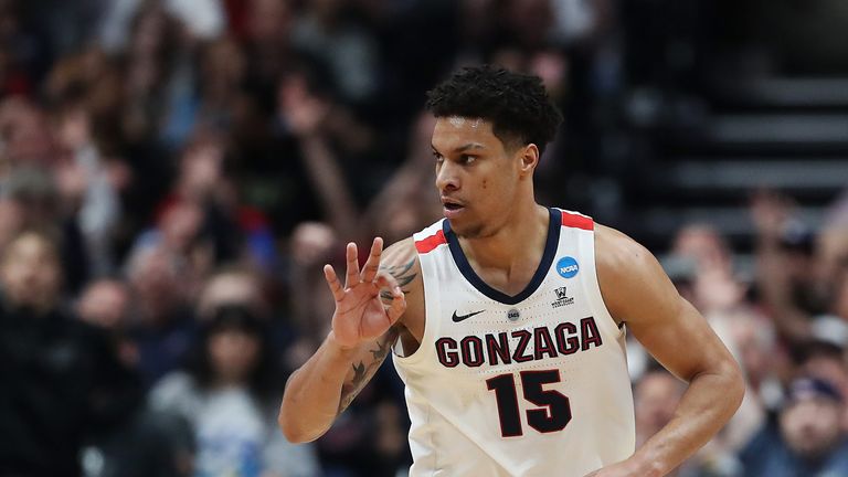 Brandon Clarke in action for Gonzaga