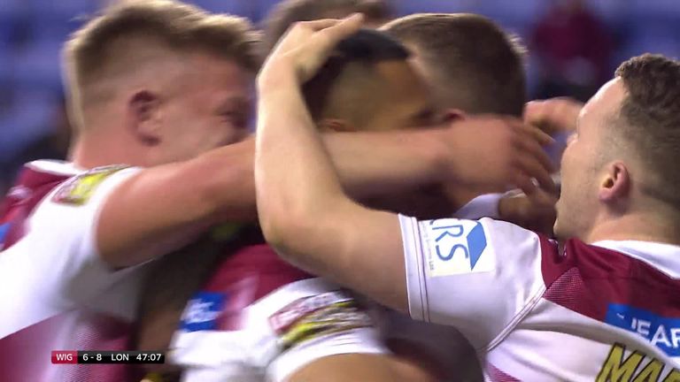 Watch the highlights of the encounter at the DW Stadium
