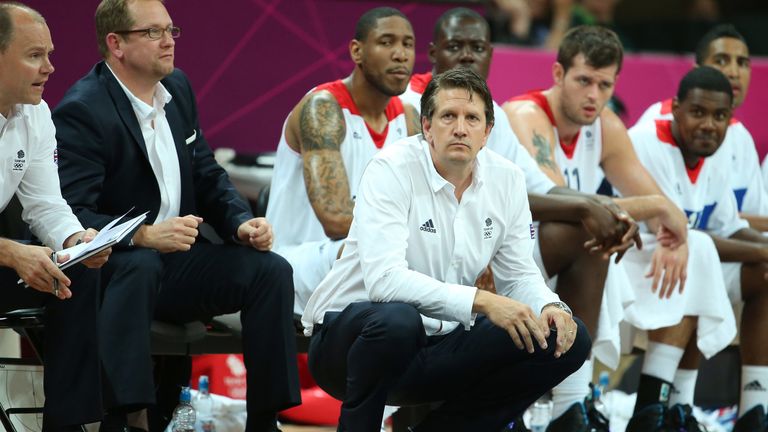 Chris Finch coached Team GB at the London Olympics