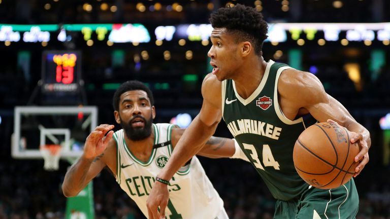 kyrie and giannis