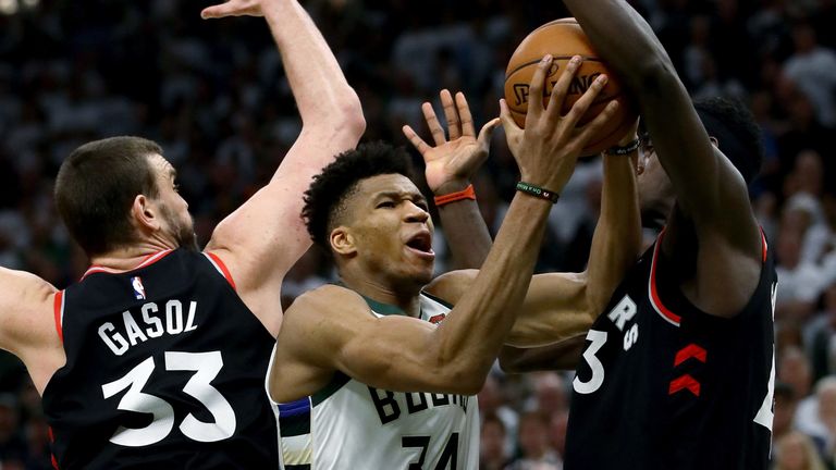 The Playoffs » Toronto Raptors supera Milwaukee Bucks em noite de