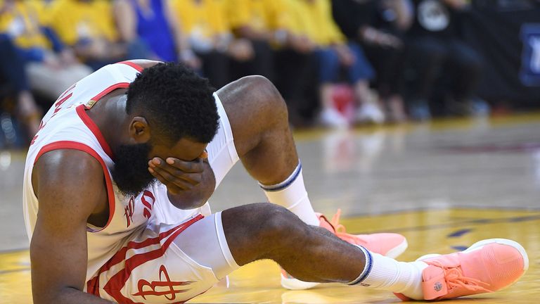 James Harden says he could barely see after suffering eye ...