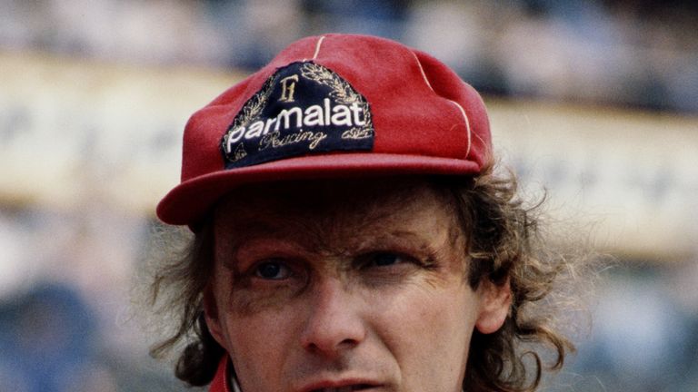 Niki Lauda pictured at the 1978 British Grand Prix