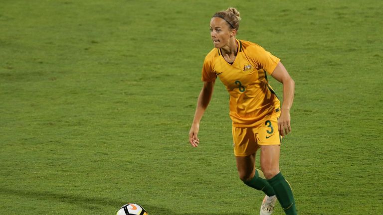 Australia's Aivi Luik has pledged one per cent of wages to Juan Mata's 'Common Goal' cause