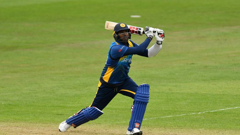 Angelo Mathews, Sri Lanka, World Cup warm-up match