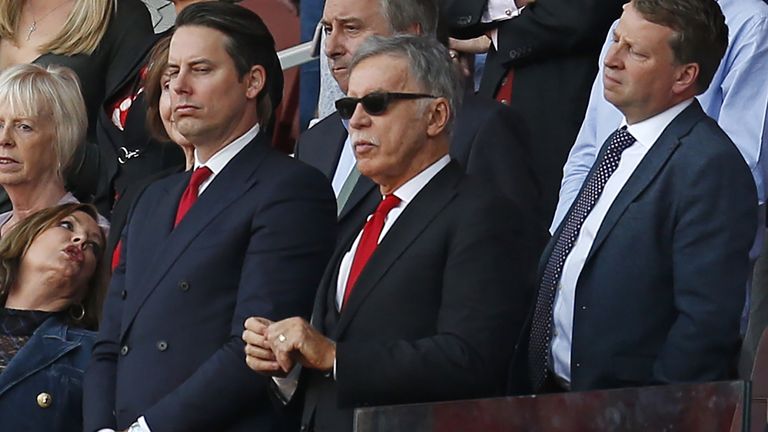 Stan Kroenke joined the Arsenal board of directors in 2008.