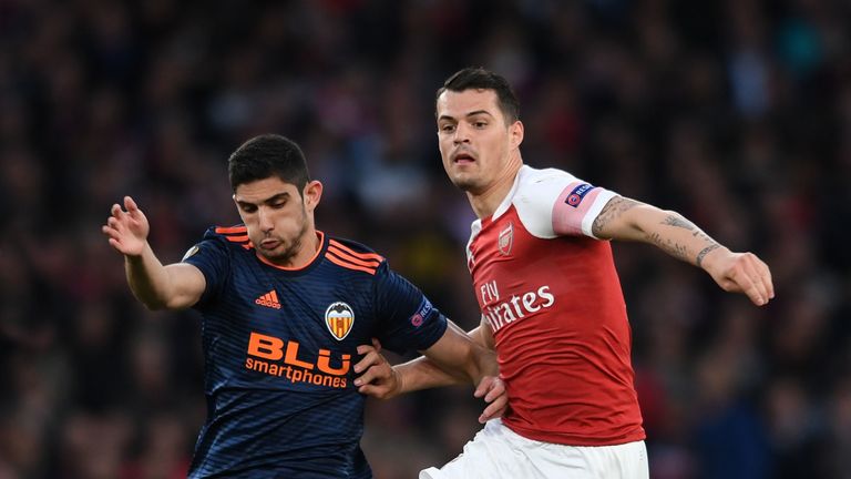 Arsenal take on Valencia in the Europa League semi-final second leg