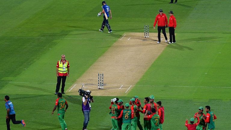 Bangladesh beat England at 2015 Cricket World Cup