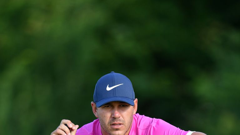Brooks Koepka during the final round of the AT&T Byron Nelson