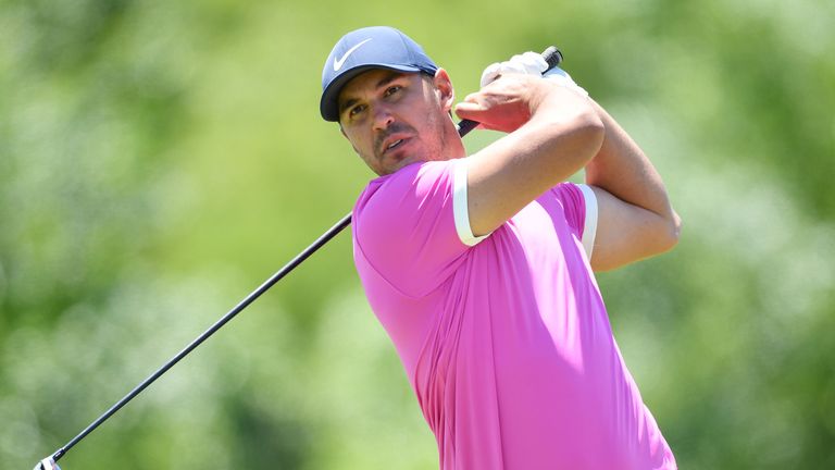 Brooks Koepka during the final round of the AT&T Byron Nelson