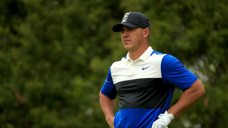 Brooks Koepka during the final round of the PGA Championship