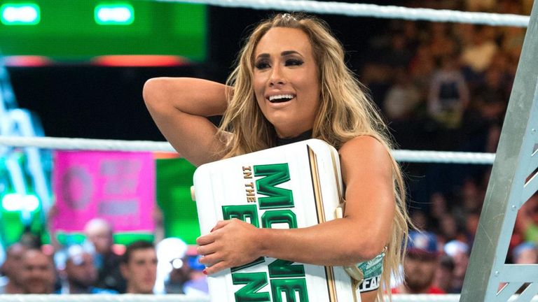 Carmella made history, both as the first women's Money In The Bank winner, and as the longest reigning briefcase holder