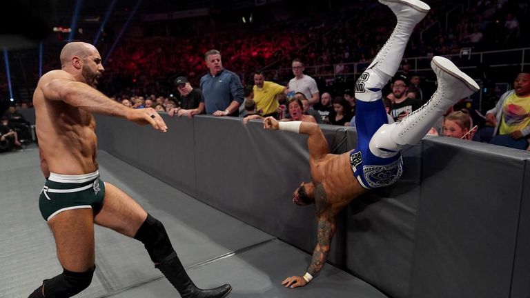 Cesaro and Ricochet had an excellent match on Raw this week