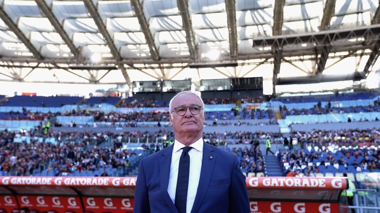 Claudio Ranieri moved to Roma after an unsuccessful spell with Fulham in the Premier League.