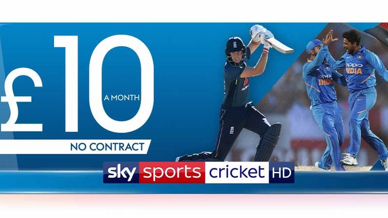 Don't miss the 2019 Cricket World Cup on Sky Sports!