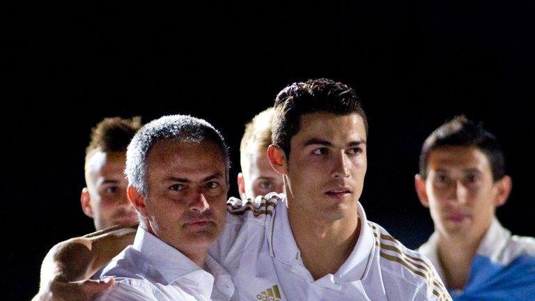 Jose Mourinho and Cristiano Ronaldo won La Liga and the Copa del Rey together at Real Madrid