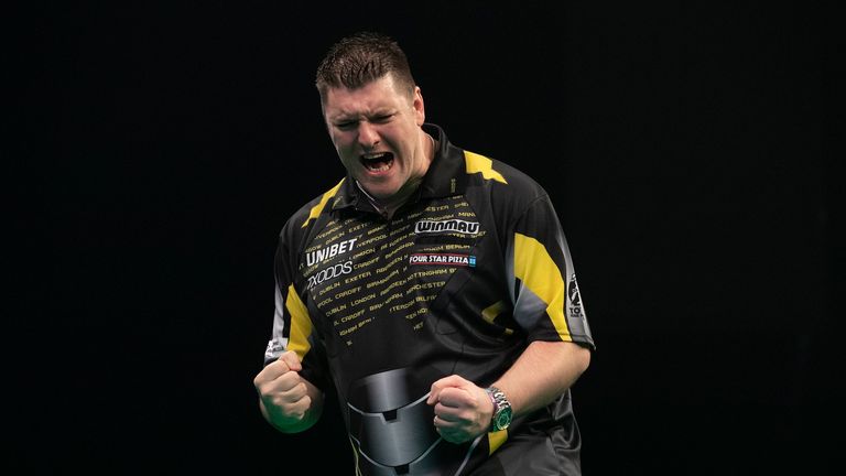 Daryl Gurney joined Rob Cross, Michael van Gerwen and James Wade in reaching the Premier League Darts Play-Offs