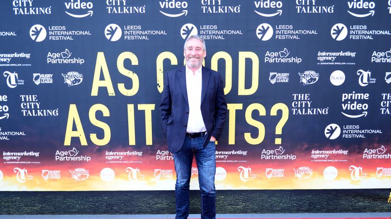 Picture by Simon Wilkinson/SWpix.com - 30/04/2018 - Rugby League Leeds Rhinos Film " As Good As It Gets ? " Film Screening and Red Carpet Premiere, Everyman Cinema, Trinity, Leeds - David Argyle