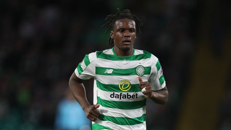 GLASGOW, SCOTLAND - SEPTEMBER 20: Dedryck Boyata of Celtic is seen during the UEFA Europa League Group B match between Celtic and Rosenborg at Celtic Park on September 20, 2018 in Glasgow, United Kingdom. (Photo by Ian MacNicol/Getty Images)