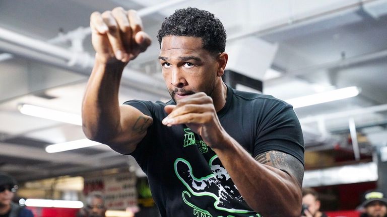 Dominic Breazeale ahead of his showdown with Deontay Wilder
