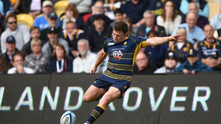 Duncan Weir kicked the match-winning penalty for Worcester against Saracens
