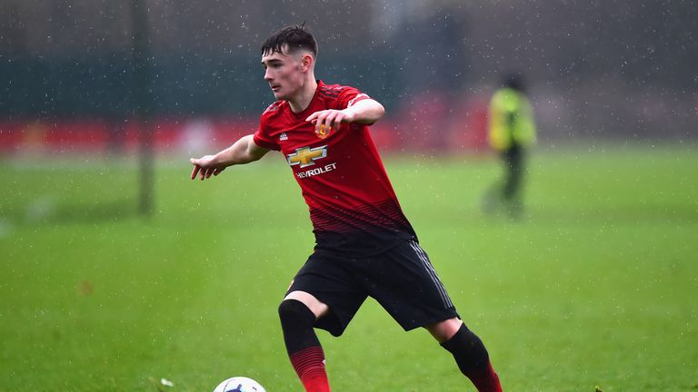 Dylan Levitt signed professional terms at Old Trafford last year, but is yet to make his debut for the club