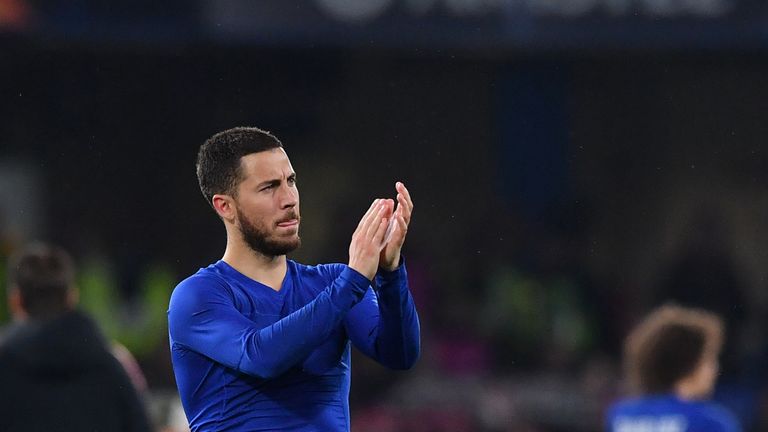 Eden Hazard Chelsea Eintracht Frankfurt