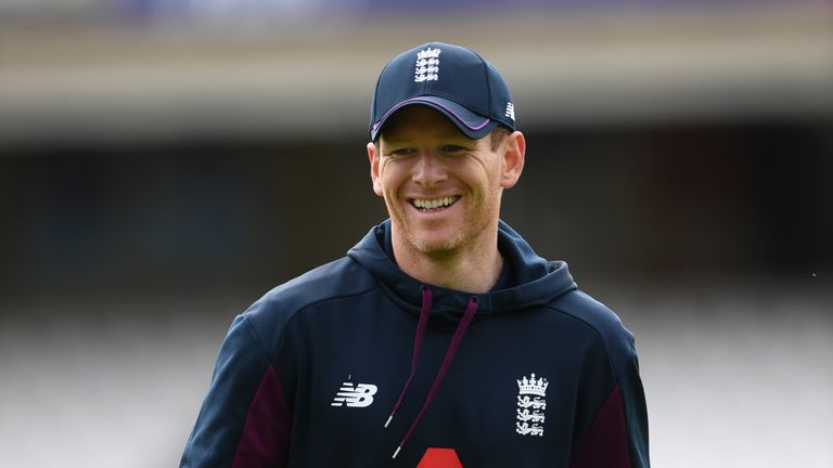 Eoin Morgan ahead of the Cricket World Cup
